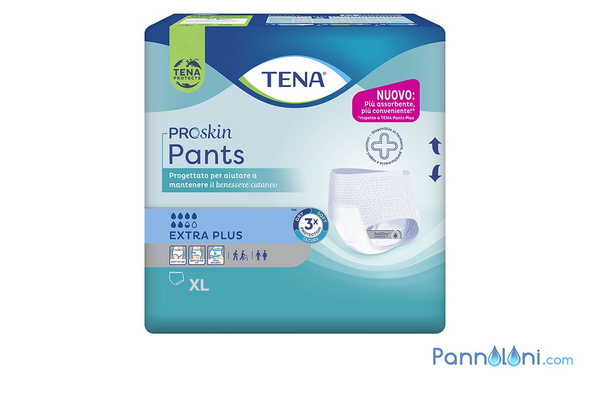 Tena Pants Super Pannoloni Mutandine Assorbenti Taglia L 10 Pezzi